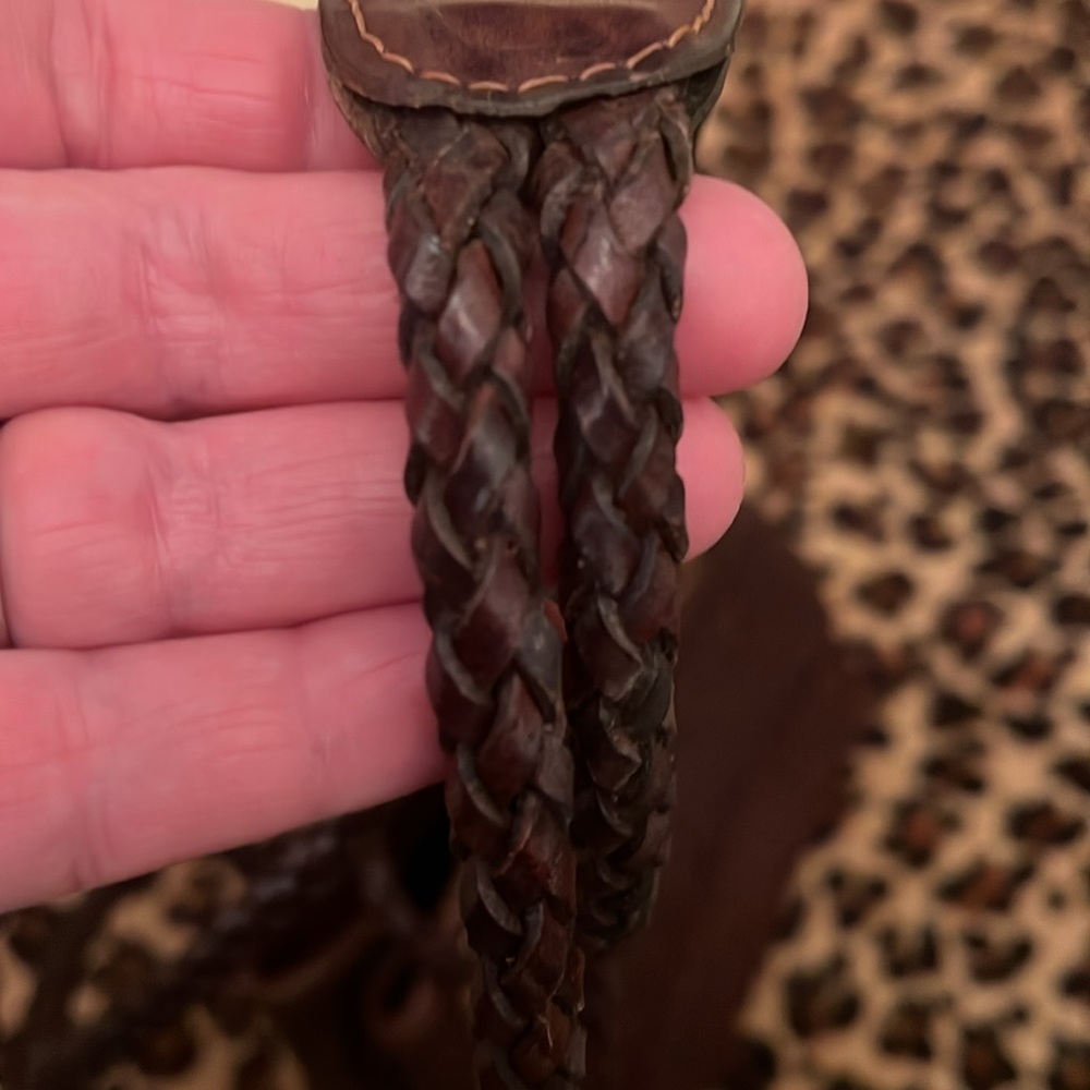 Cee Klein Woven Leather Crossbody Bag - Picture 11 of 13